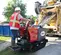 Allen Concrete Buggy, 16 cubic ft., Tracks, Gas Powered