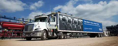 Tool trailer at chemical plant
