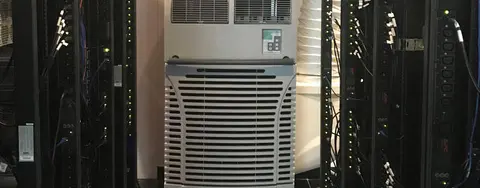 HVAC equipment at a data center