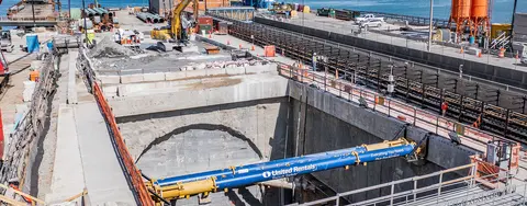 Parallel Thimble Shoal Tunnel jobsite