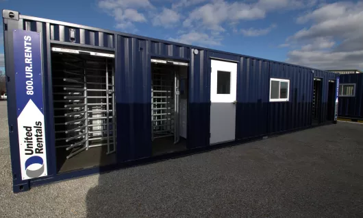 smart turnstiles on jobsite