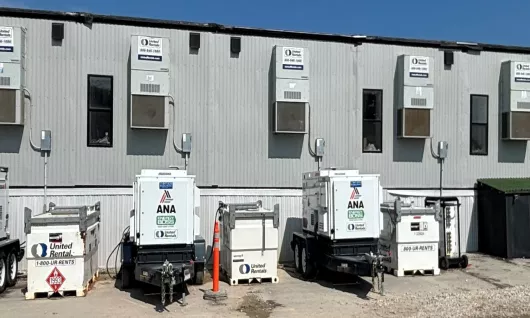 BESS at a jobsite