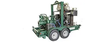 Vacuum Assisted Pump, 10 in. by 8 in., Diesel Powered