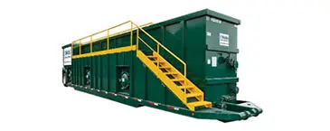 Open Top Weir Separation Tank, 21,000 gal.