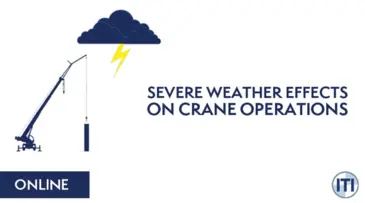 text - Severe Weather Effects on Crane Operations