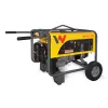 Yellow and gray WACKER 6,500-6,900 W Portable Generator, Gas