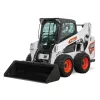 White, black and orange BOBCAT 1,900-2,000 lb. Skid Steer