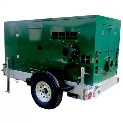 Green Pump product image with white background