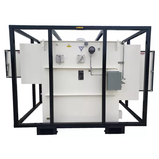 White Vantran 2,500 kVA Step-down Transformer
