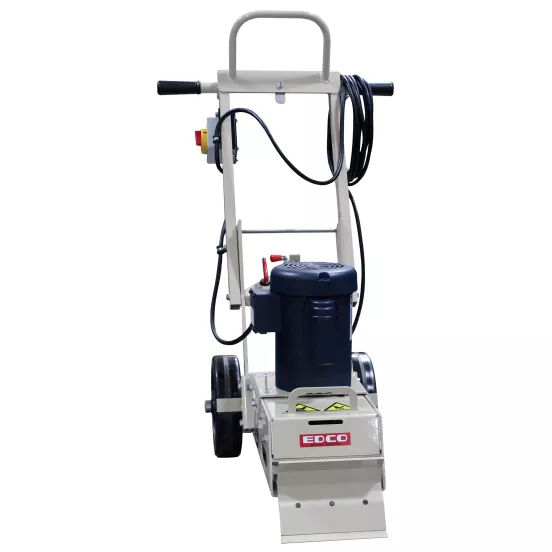 Beige and black EDCO Walk-behind Floor Scraper, 120V or 115/230V Electric Powered