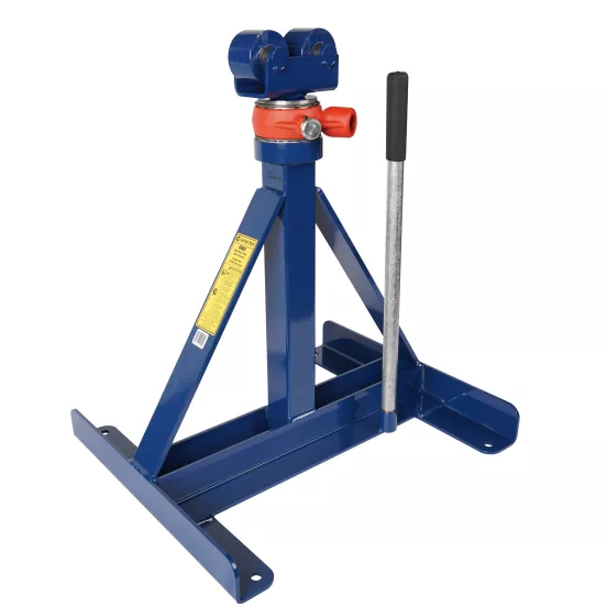 Blue CURRENT Ratchet-type Reel Jack Stand, 28 in.-46 in.