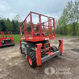 2018 Skyjack SJ6826RT Rough Terrain Scissor Lift