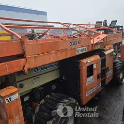 2017 JLG 330LRT Rough Terrain Scissor Lift