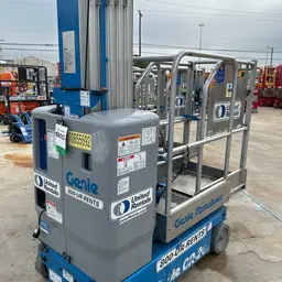 2018 Genie GR-20 Self-Propelled One-Person Lift