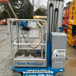 2018 Genie GR-20 Self-Propelled One-Person Lift