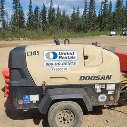 2021 Doosan C185WDO-T4F Air Compressor