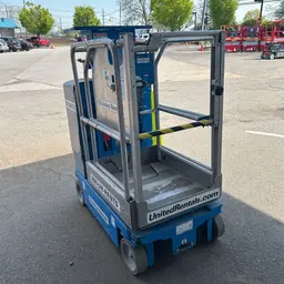 2019 Genie GR-15 Self-Propelled One-Person Lift