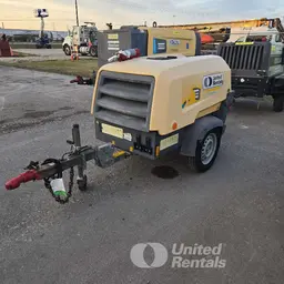 2019 Atlas Copco XAS110KD Air Compressor