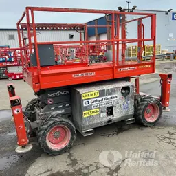 2019 Skyjack SJ6826RT Rough Terrain Scissor Lift
