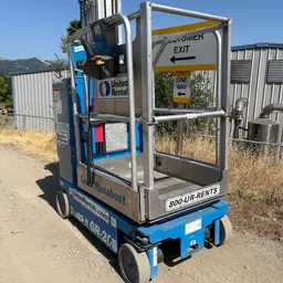 2019 Genie GR-20 Self-Propelled One-Person Lift