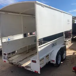 2016 Brock's Trailers 16' COOLING Evaporative Cooling Fan
