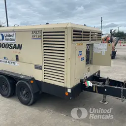 2020 Doosan XP825/HP750WCU Air Compressor