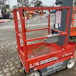 2017 Skyjack SJ16 Self-Propelled One-Person Lift