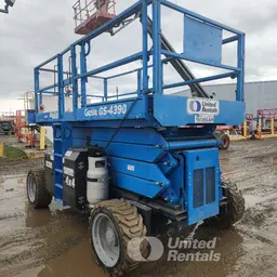 2017 Genie GS-4390 RT Rough Terrain Scissor Lift